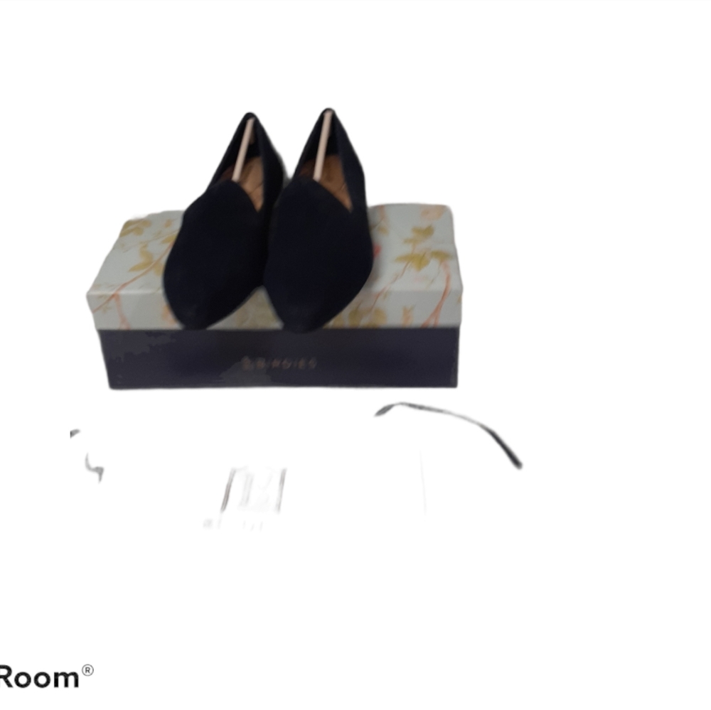 COPY - The Heron birdies blue suede size 8 nwt